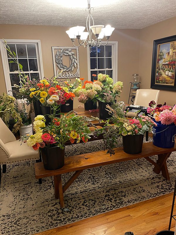 Floral Ridge Farm Seasonal and Bridal Buckets